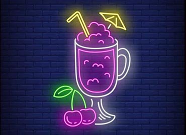Juice Shop Neon Signage Supplier & Manufacturers in Dubai, UAE