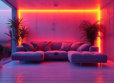 Living Room Neon Signage Supplier & Manufacturers in Dubai, UAE