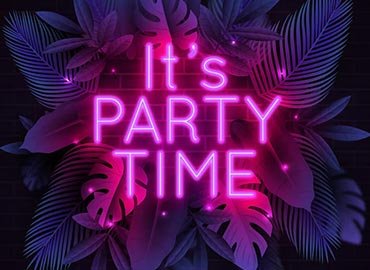Party Neon Signage Supplier & Manufacturers in Dubai, UAE